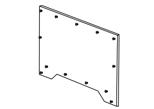 Invertek Gland Plate